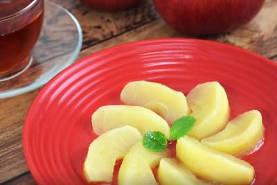 Healthy! Apple & Cheese Gratin