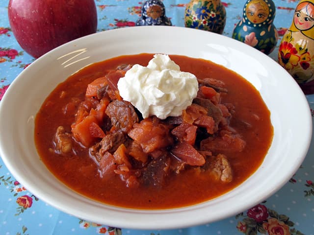 ボルシチ Borshch（борщ） 完成画像