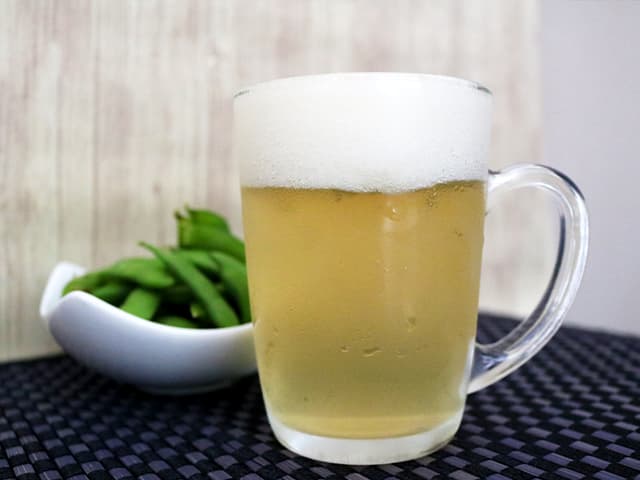 ビールそっくりりんごゼリー 完成画像