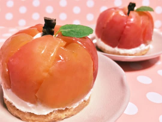 りんごのプチタルト 完成画像
