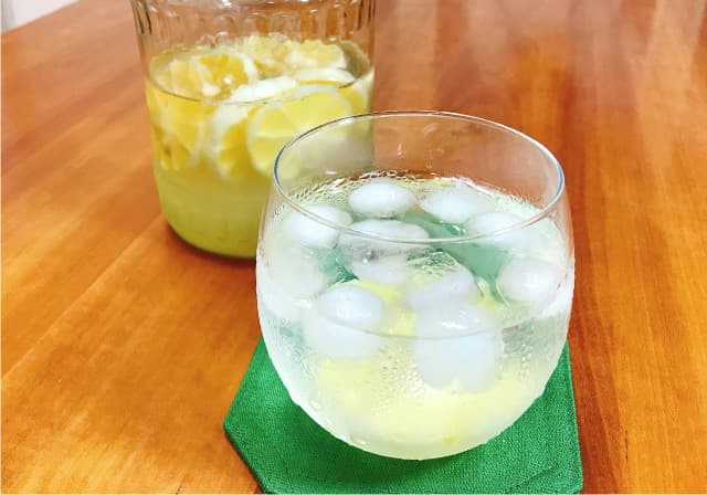 りんご酢レモンサワードリンク 完成画像