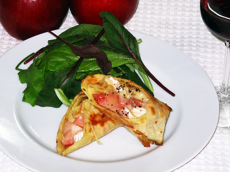 りんごのクレープ～Crêpes aux pommes～ 完成画像