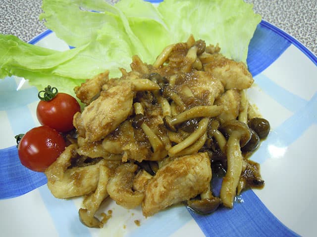 活用レシピ〈鶏むね肉のつけ焼き〉完成画像