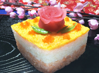 ひし形ケーキ寿司
