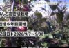 2026年9月園地の様子！【定点カメラ】【りんご高密植栽培試験園】